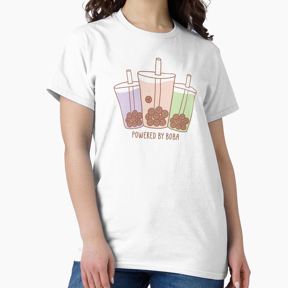 Cute Powered by Boba Milk Tea by noryushi