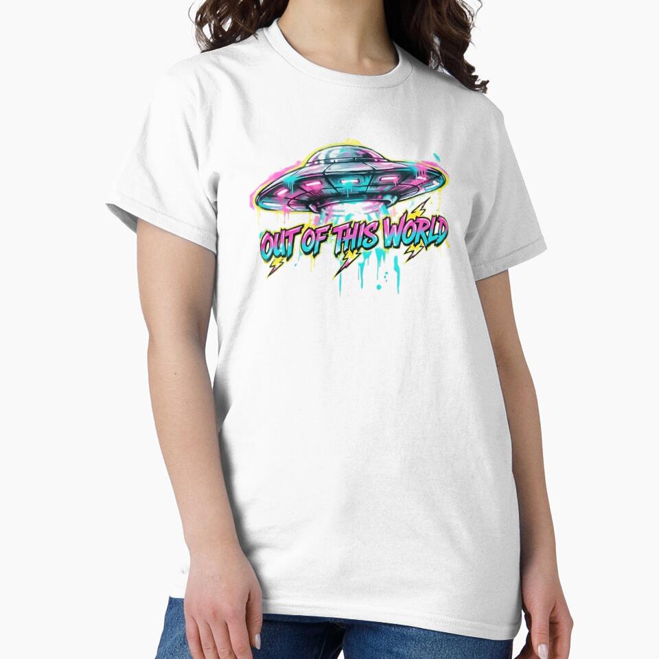 UFO Street Art by AlienJoy
