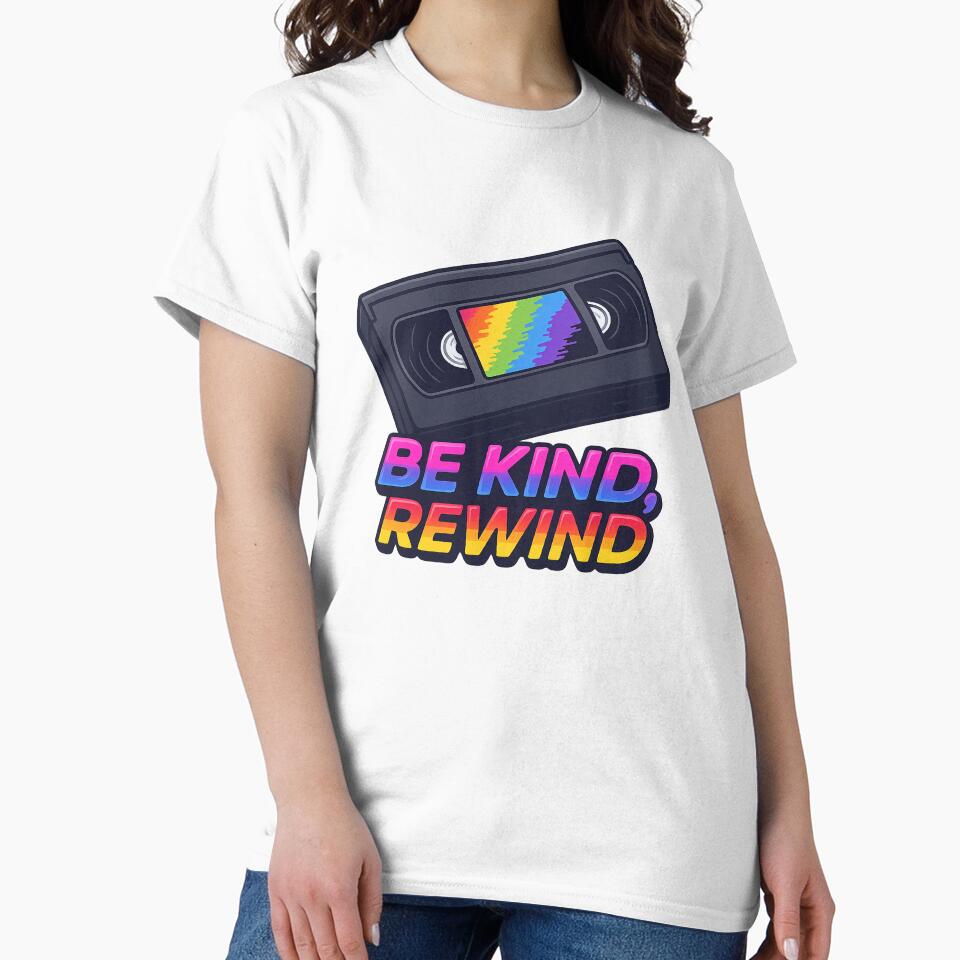 VHS Vibes – Be Kind, Rewind Retro Tape Design by Elias Kamstra