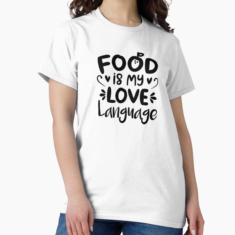 Food Is My Love Language (Black) by FilipeFerreira