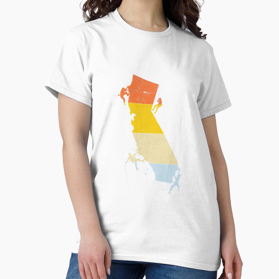 Vintage California Climbing Mountain by YesterDayCheck