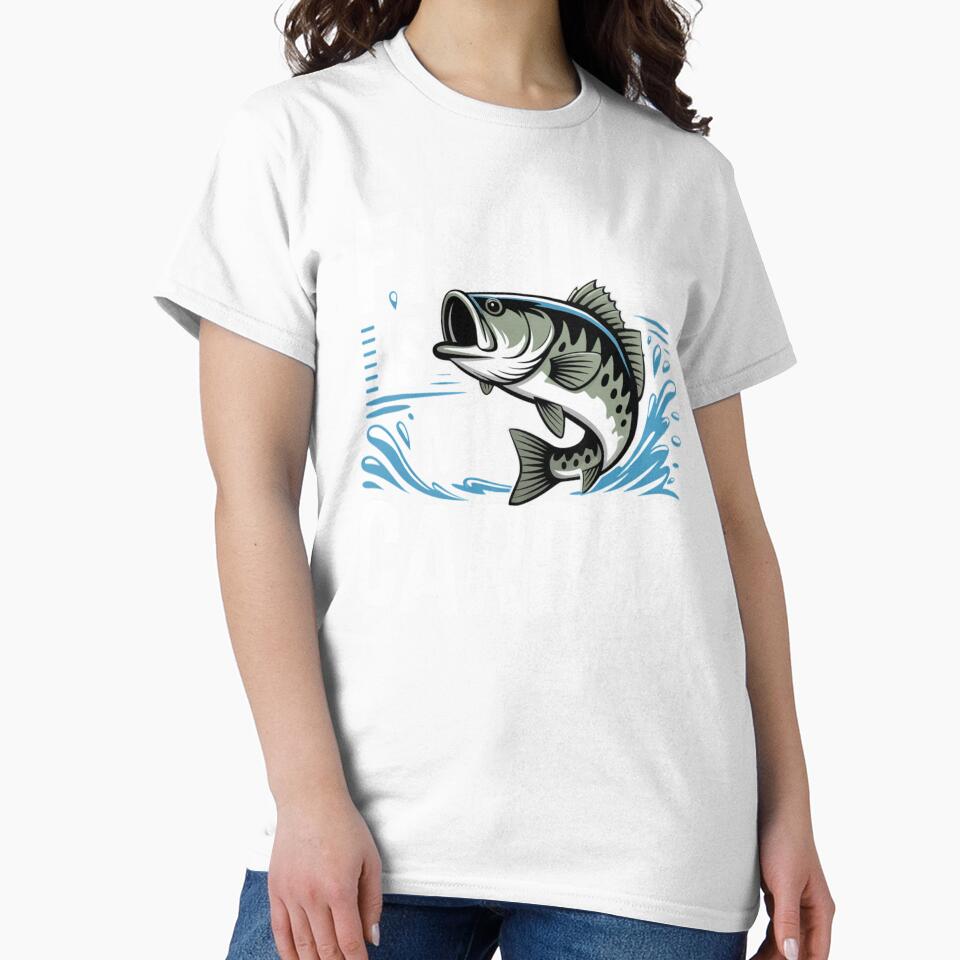 Fishing Is My Cardio Funny Fisherman Fish Design by ChillDrop