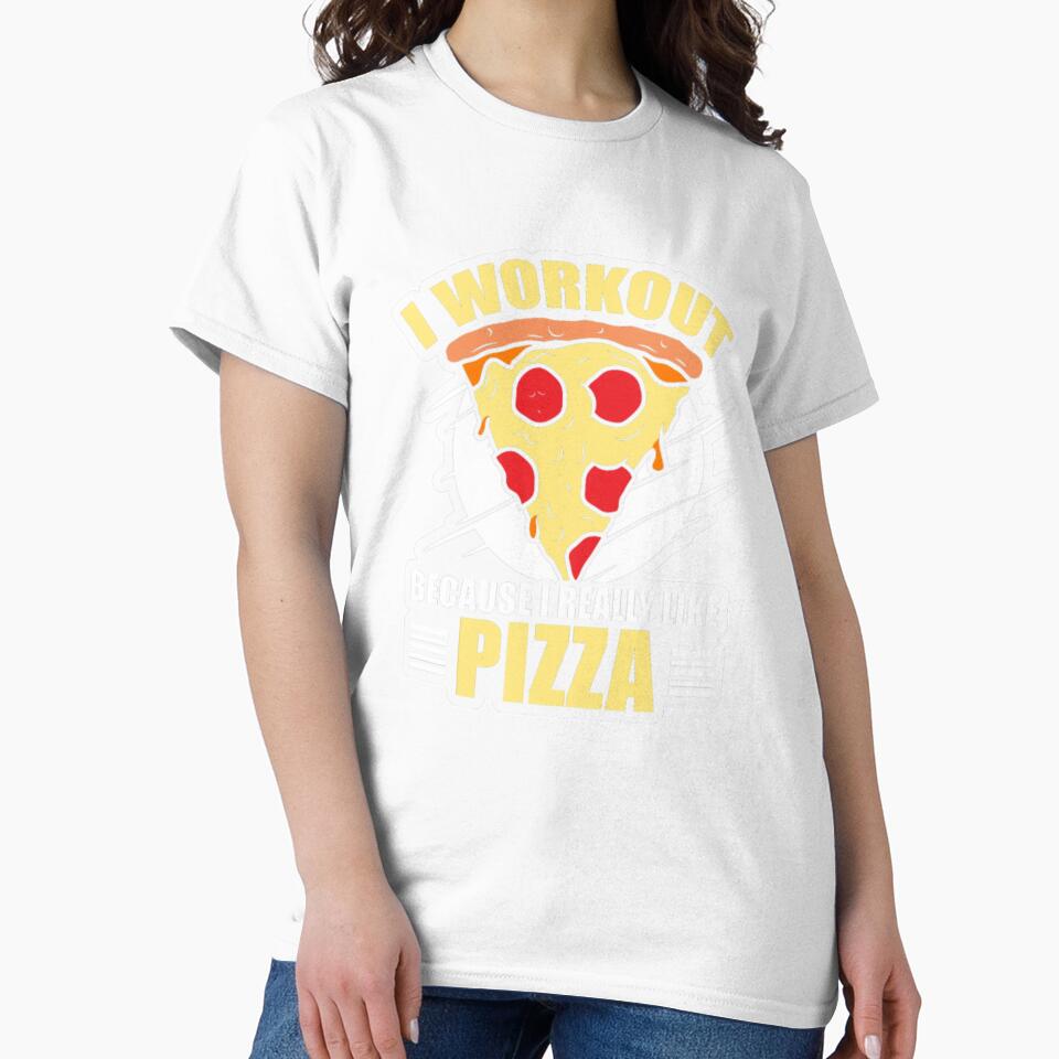 I Gym Workout Because I Really Like Pizza by ClamenTaon