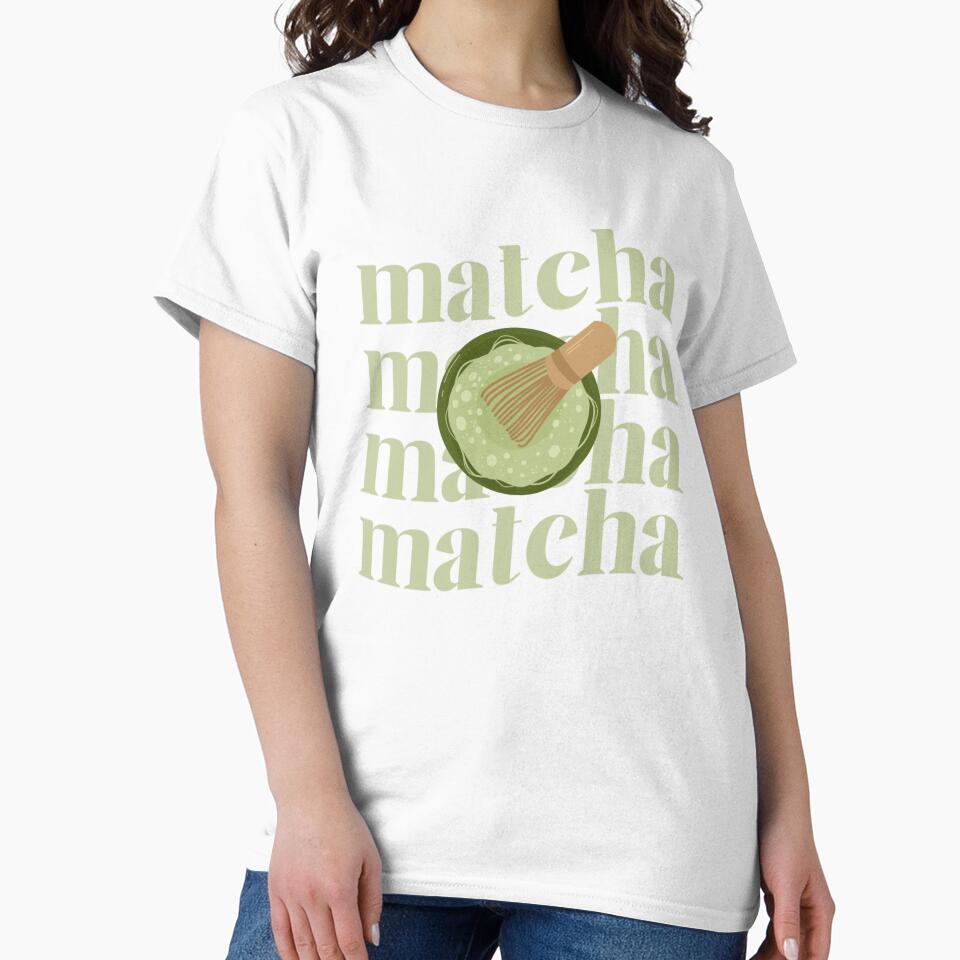 Matcha Lover Aesthetic | Whisk Me Away Green Tea Design by shoporbitapparel