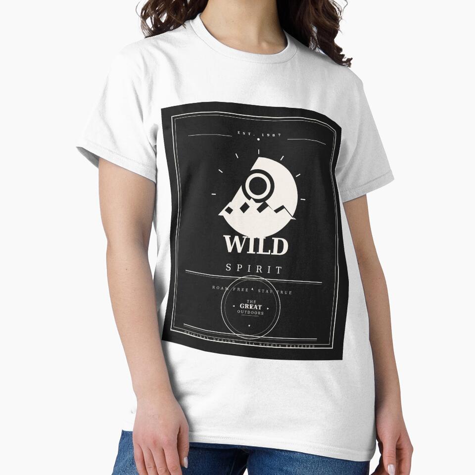 Vintage Retro Outdoor Tee by Eleganza Groove