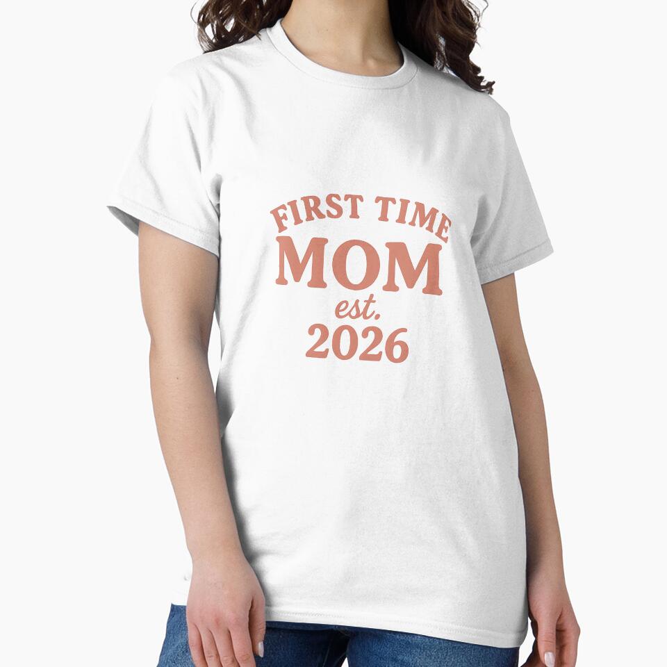 First Time Mom est. 2026 by CharmStudio