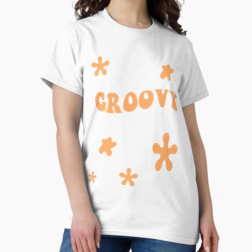 Groovy 60s Orange by PopArtdom