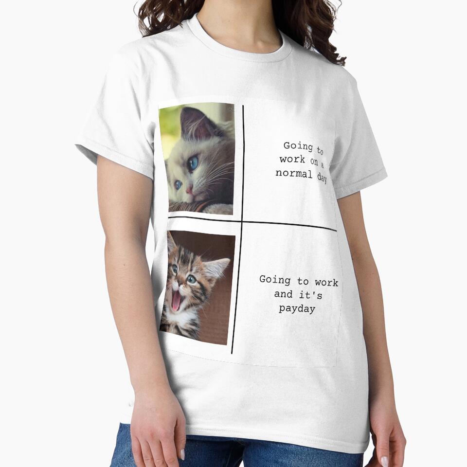 Cute cat meme on going to work by ramith-concept