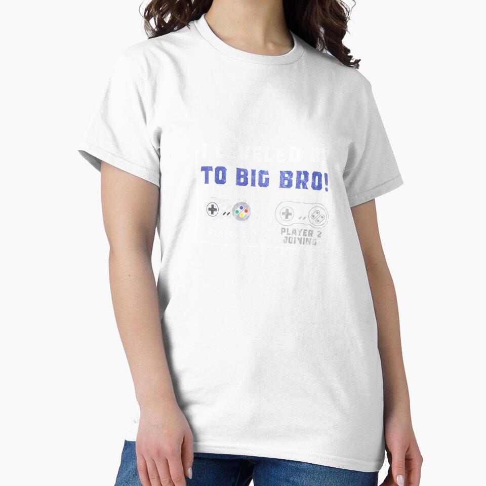 Level Up Gamer Player Big Bro Brother Gift by Pubi