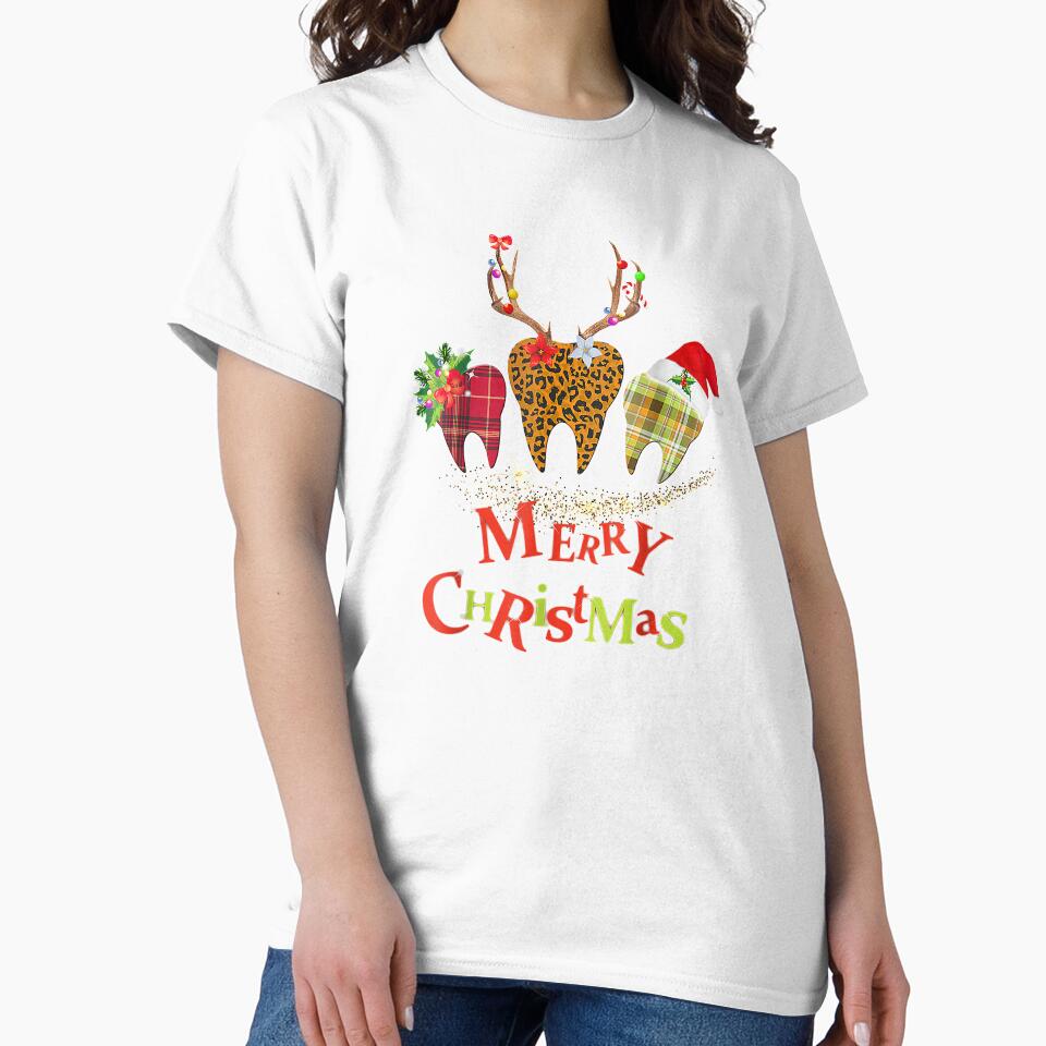 Dentist Merry Christmas Teeth by OrnamentallyYou