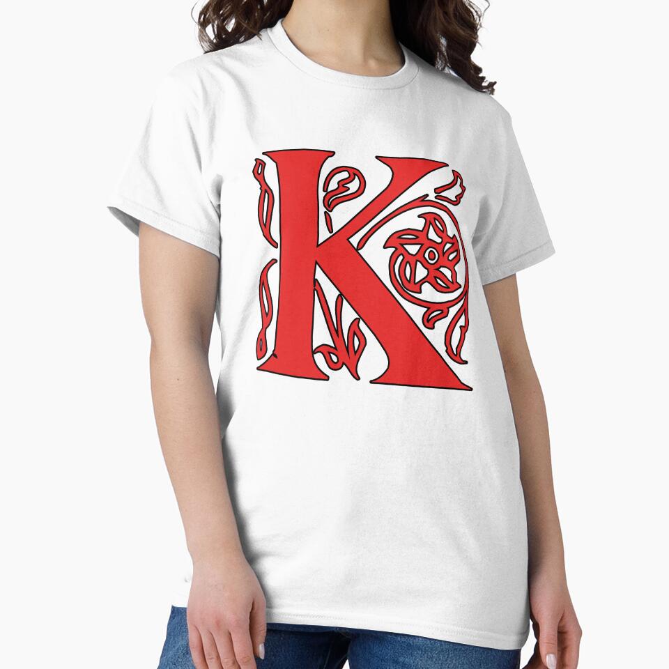 Initial monogram K by Creative-draw