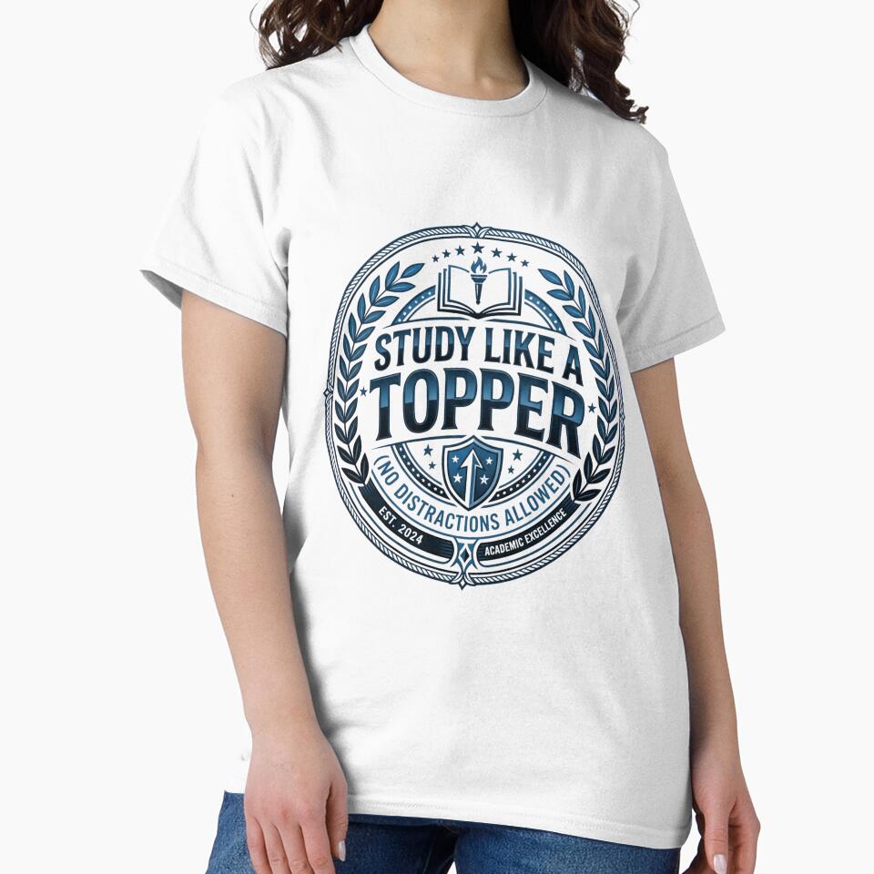 Study Like a Topper Motivational Student by Amr Darwish Graphic designer