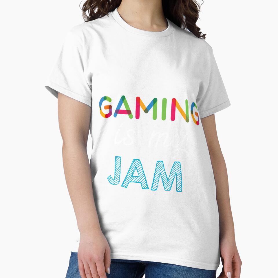 Gaming is my Jam. Funny Gaming Design by Custom365