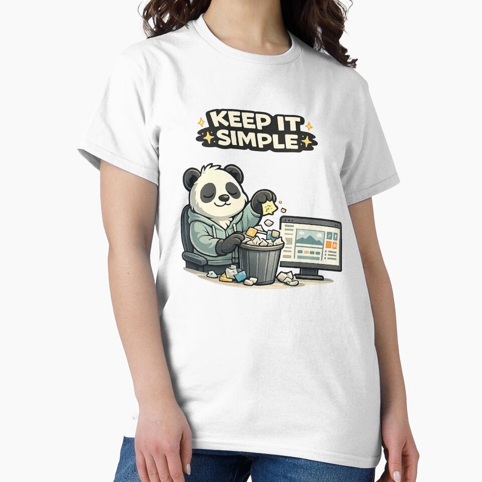 Keep It Simple Funny Graphic Designer by trendink77