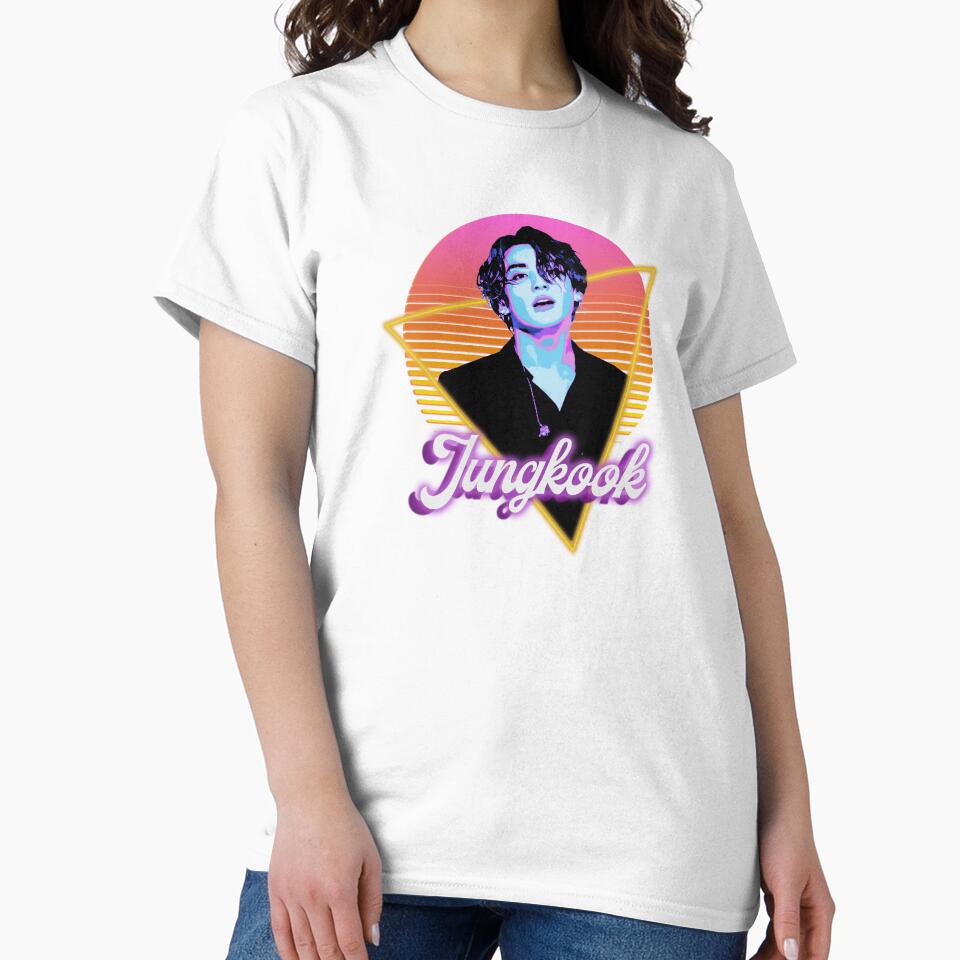 Jungkook BTS Vintage Retro Sunset Bangtan Kpop Music by hyunn1411