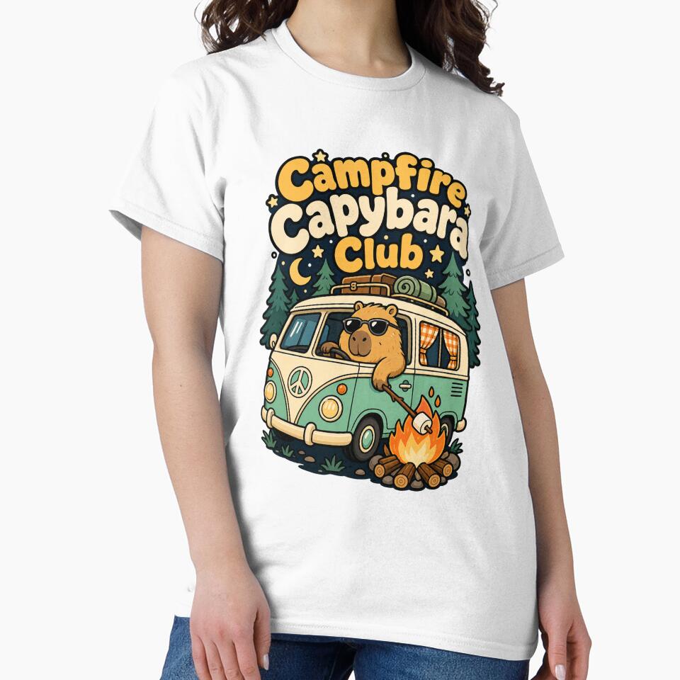 Capybara Camping Chairs For Road Trip Lovers by VisualArtsOasis