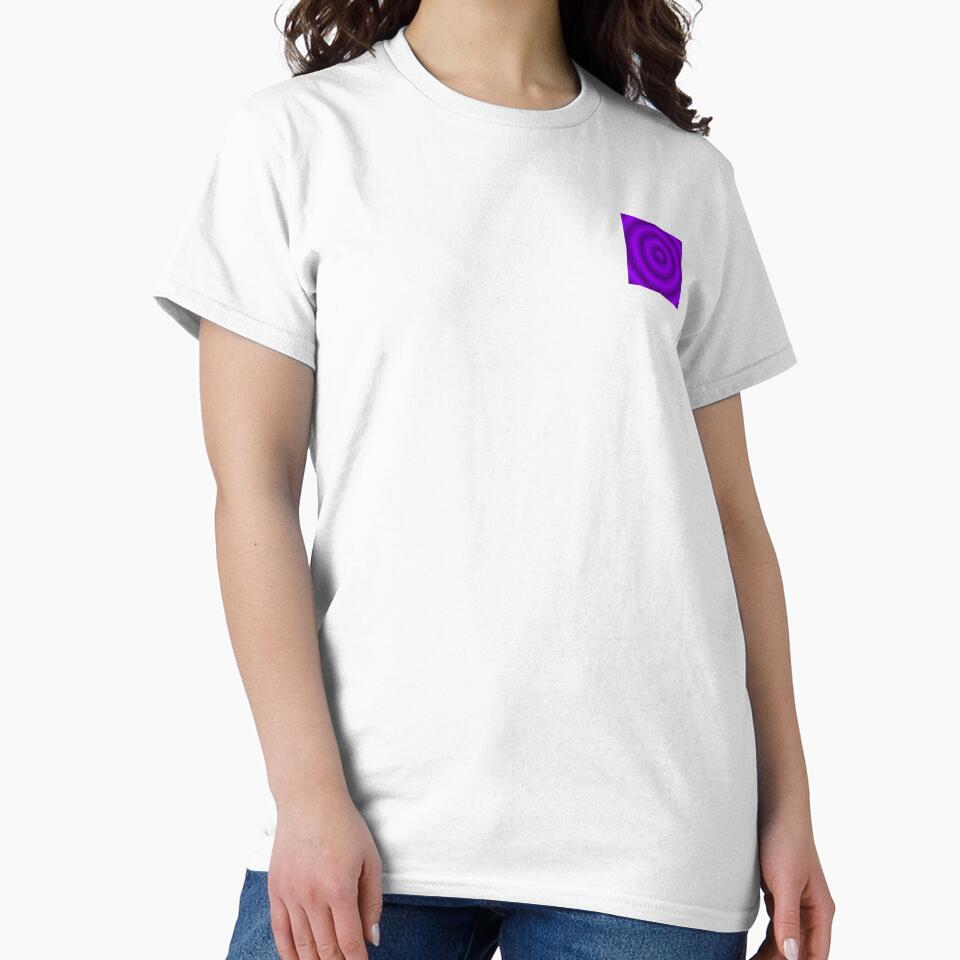 Plain Purple Lavender Circle Design by Zareen Sayyed