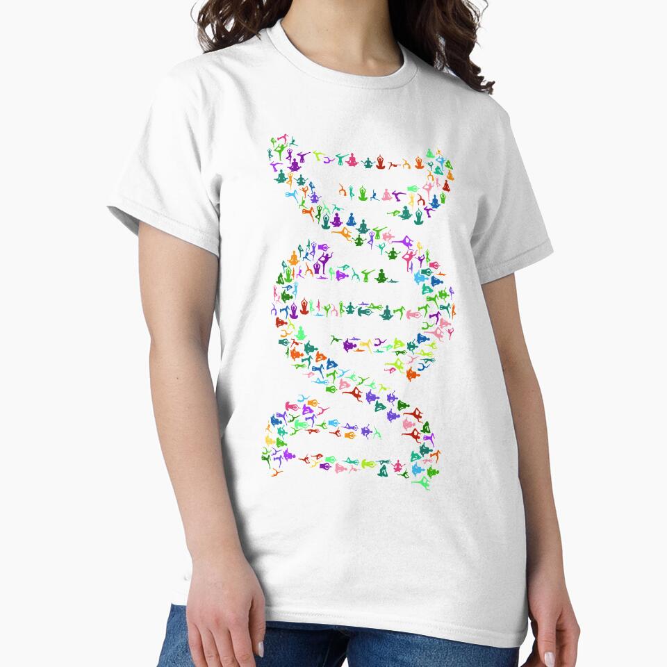 DNA Yoga Meditation and Exercises Poses. by monodesigns