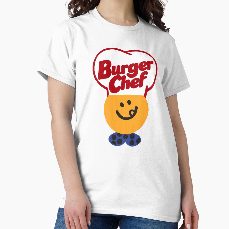 Burger Chef - Retro Fast Food Logo by Deviant Logic Design