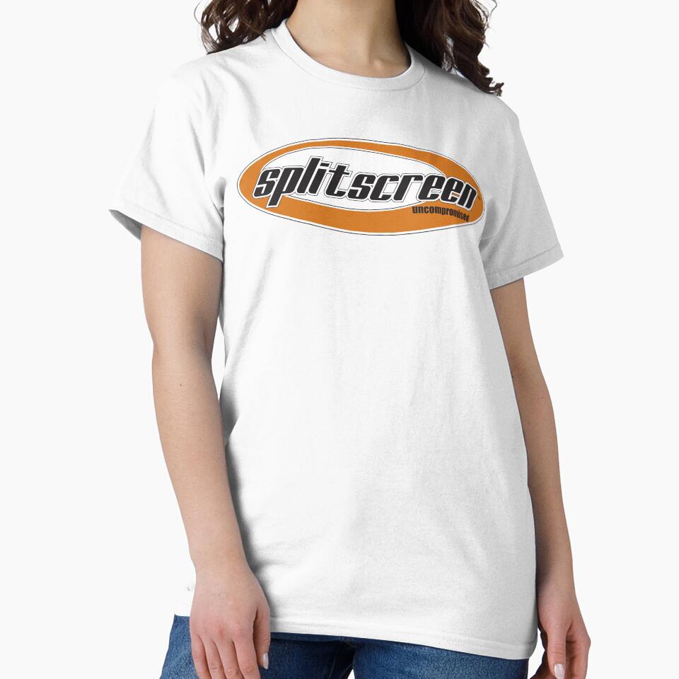 Splitscreen logo orange by dembonesart