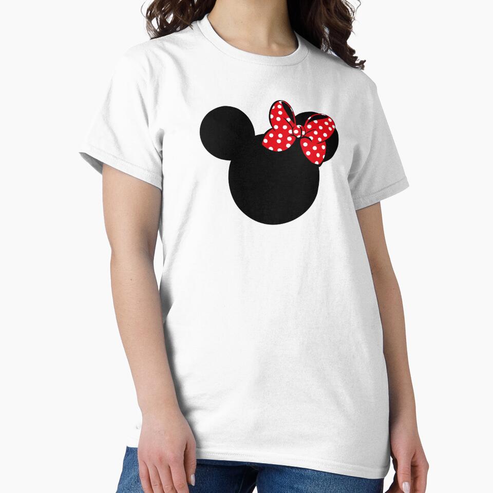 Mouse Ears Red Bow by Amy Horikami