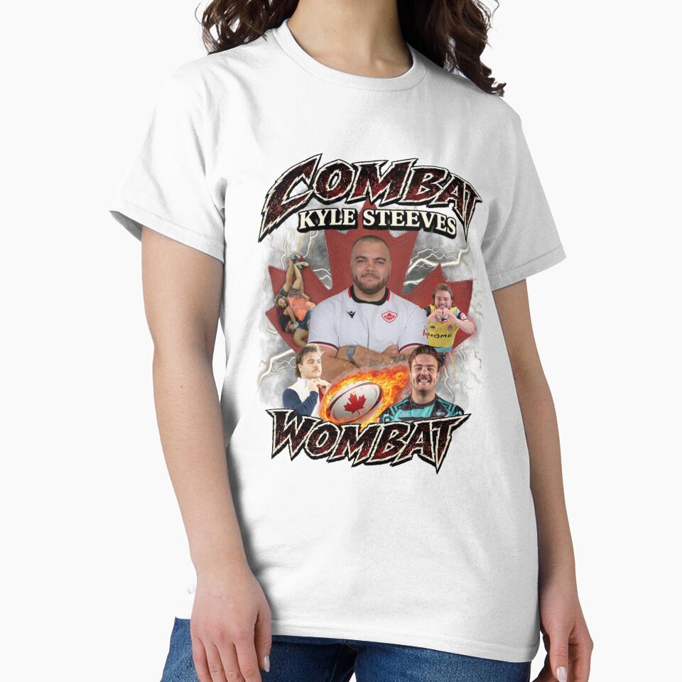 Combat Wombat - Kyle Steeve 80s by Brumbies Rugby Wpg