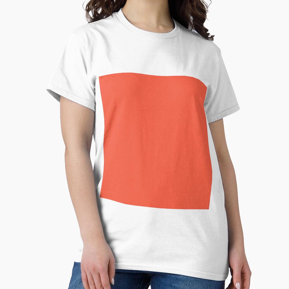 Plain Solid Color Red Pastel Red (M80 Y80) by mimihuang creations