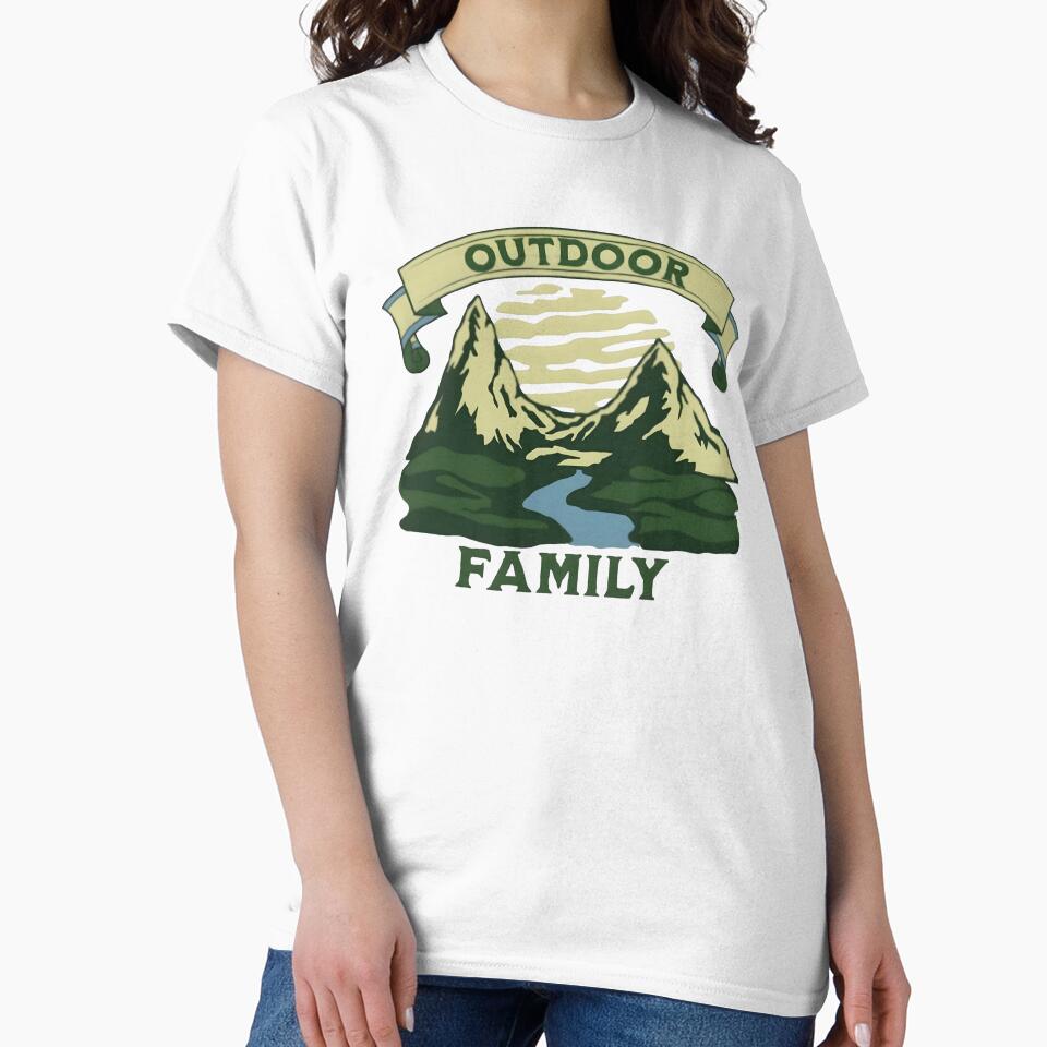 Outdoor family, funny and cool nature lover by Merchattack