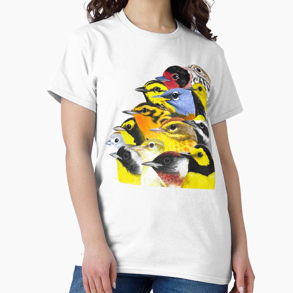 Wave of Warblers by LauraWolfArtist