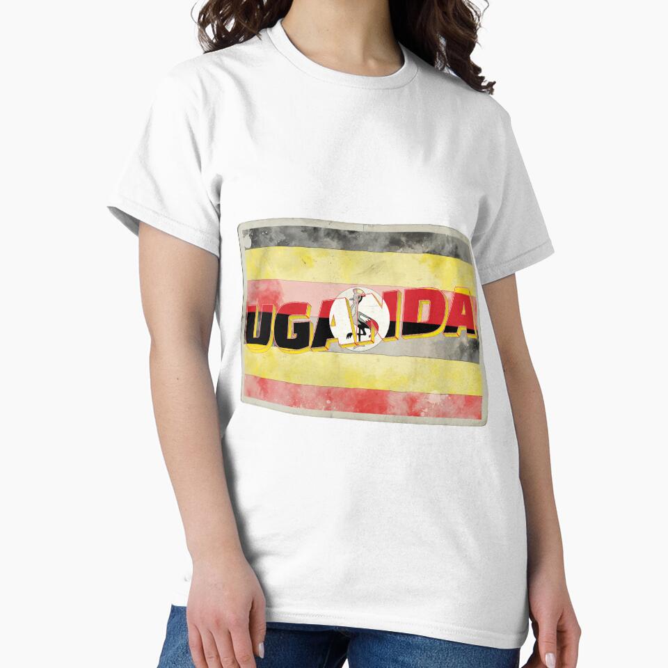 Uganda vintage style retro souvenir by DeveloperProp0