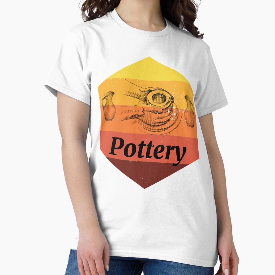 Pottery Ceramics Artist Potter Clay Vintage Retro by CuteDesigns1
