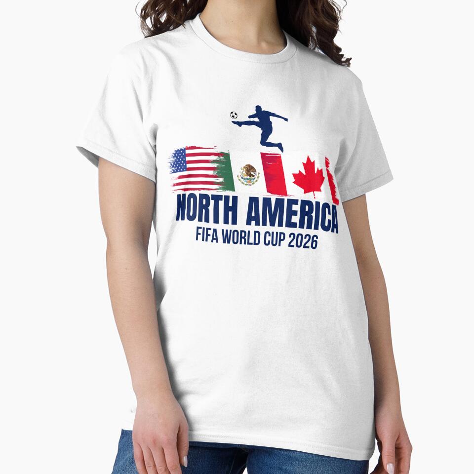 2026 North America Soccer World Tour - USA Mexico Canada by KristineKaren Unisex , , , Long Sleeve Tee