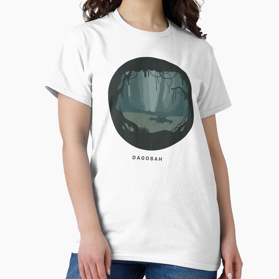 Dagobah Swamp Planet Minimalist by hmyerpost