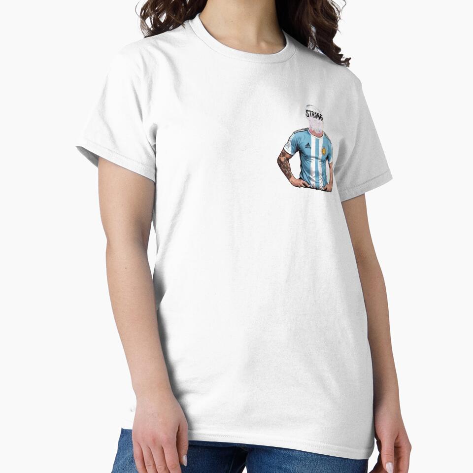 Argentina soccer champion vintage, stars futbol by YaninaArcoiris Unisex , , , Long Sleeve Tee