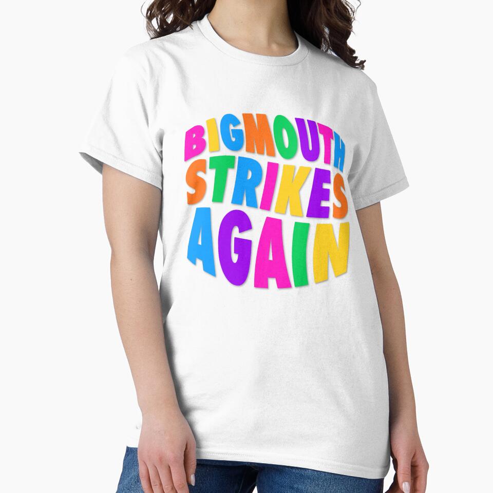 Bigmouth Strikes Again – Vibrant Retro Lettering (Colors) by didijuca