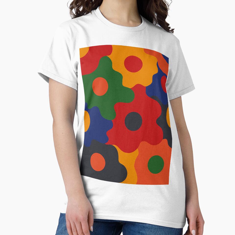 Retro Groovy Flowers - True Autumn Seasonal Color Palette by aaalou