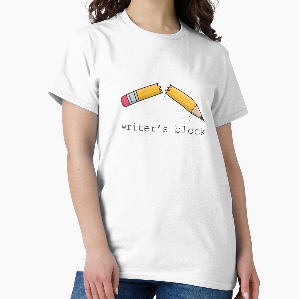 WRITER'S BLOCK - Broken Pencil by Zazz Lee