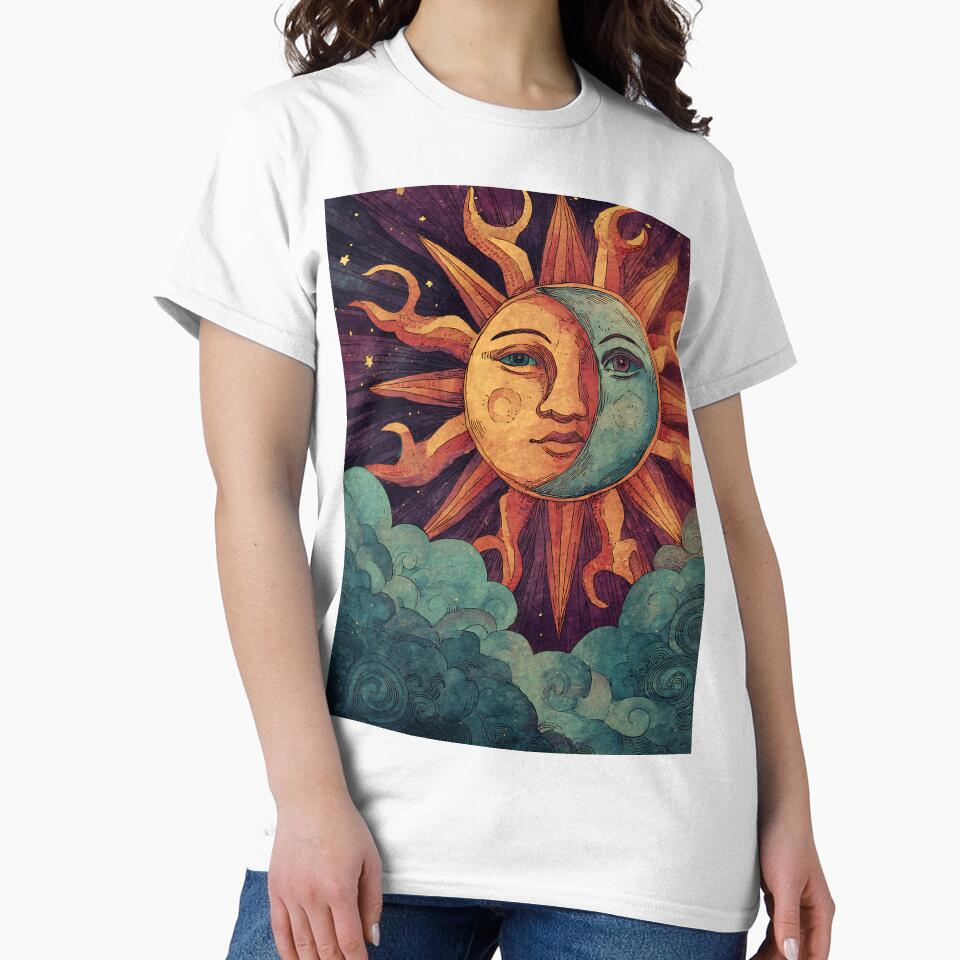 Mystical Sun and Moon Spiritual by bapupa