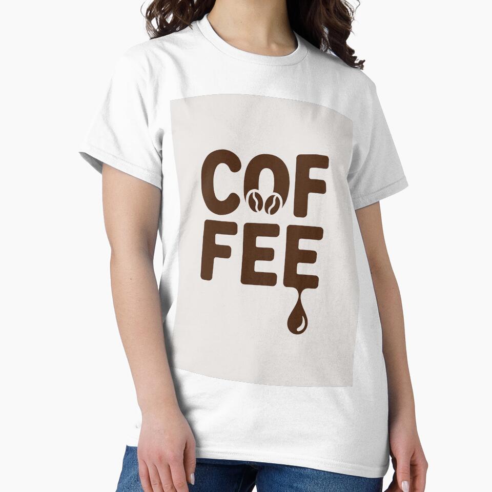 Minimalist Coffee Poster — “COFFEE” by GiriaGallery