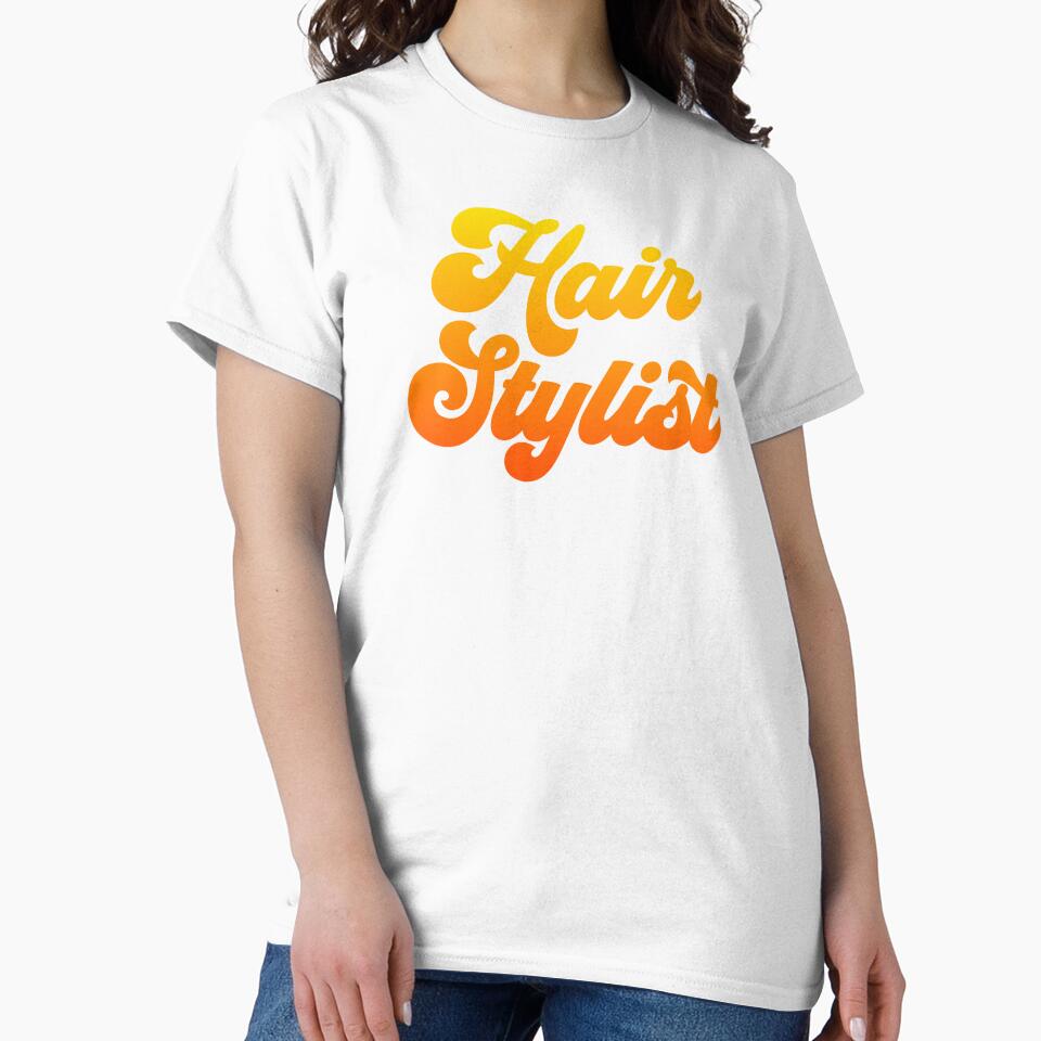 Groovy Hair Stylist - Fire Orange Gradient by NermilioDesigns