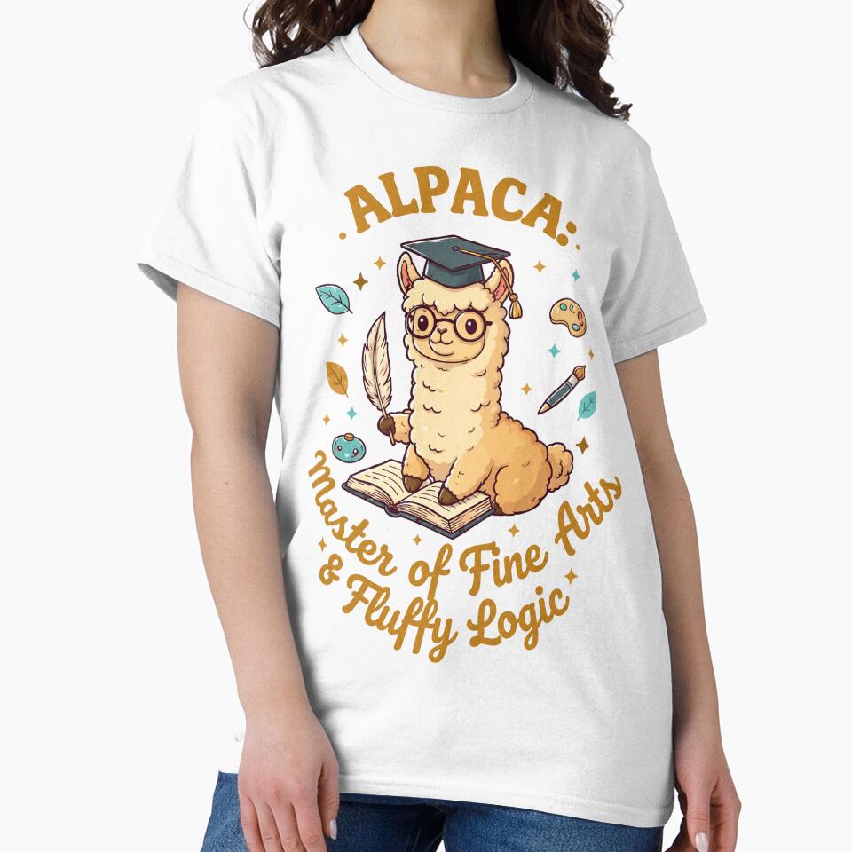 Alpaca Designer and Arts | Funny Artist Gift by Purrfect Harmony Gifts