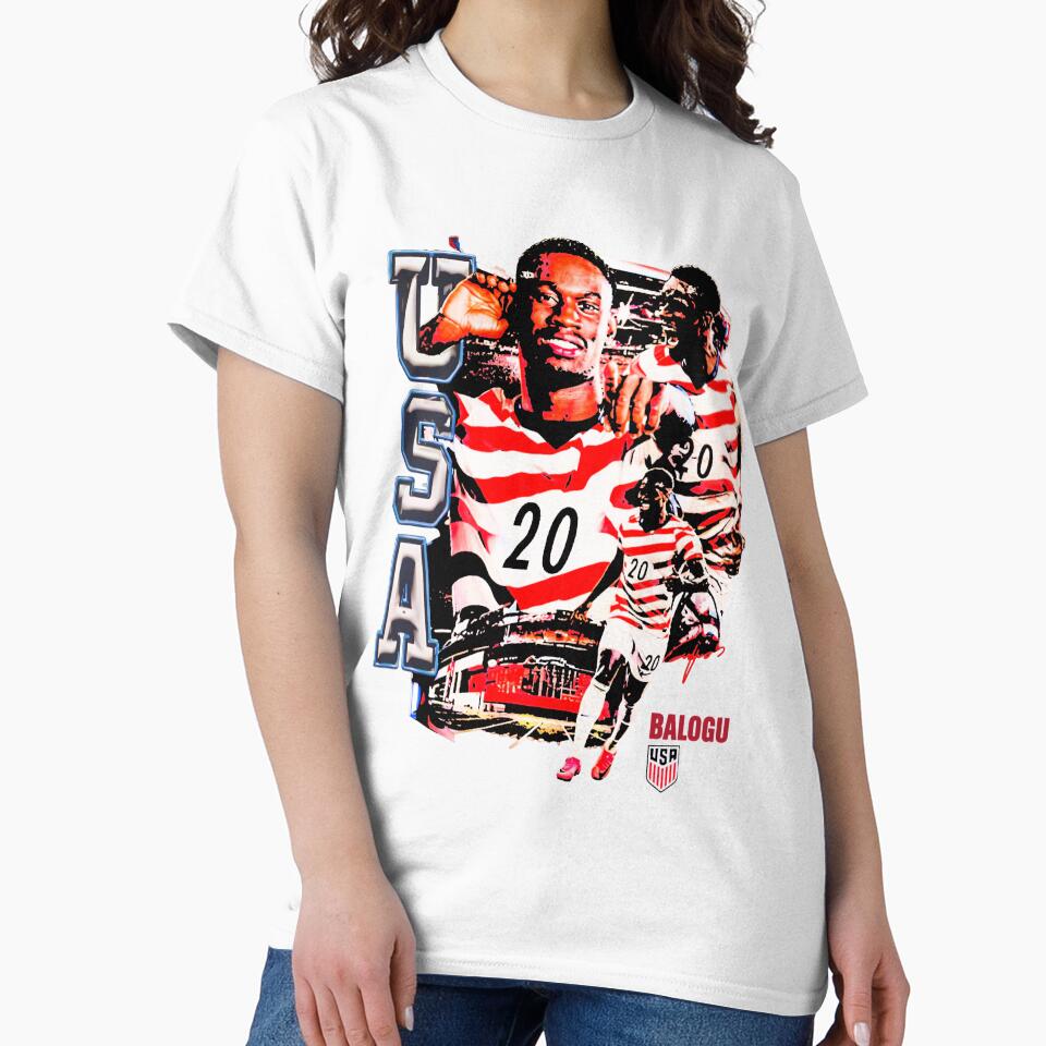 Folarin Balogun USA Soccer by SechainMailo Unisex , , , Long Sleeve Tee