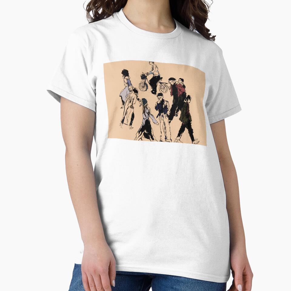 Street fashion crowd (street style) by Khruvenaroh