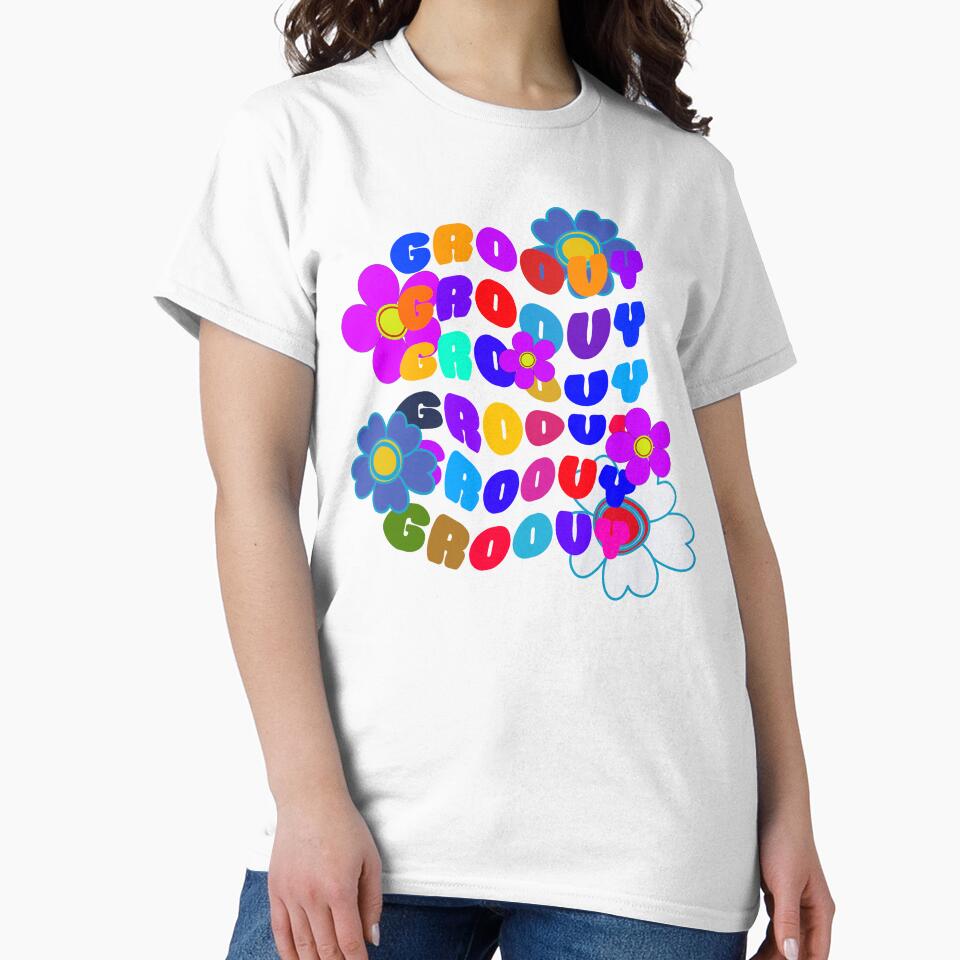 Groovy retro design by pauloneill-art
