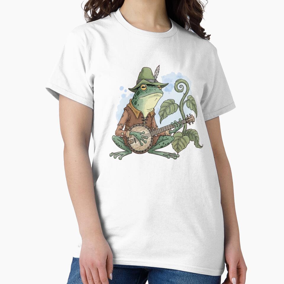 Cottagecore Banjo Frog Music by StudioJohan