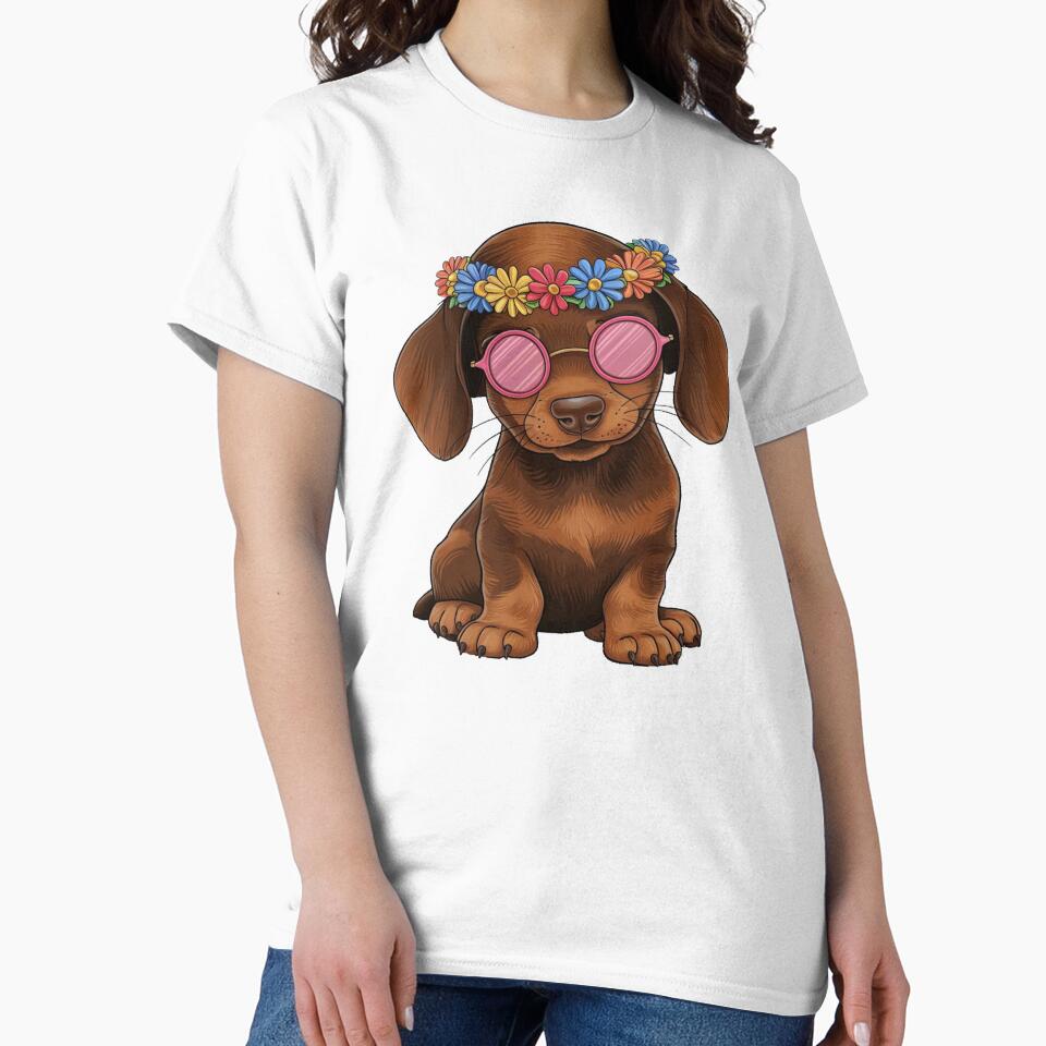Retro Dachshund Diva by NiRia Spot
