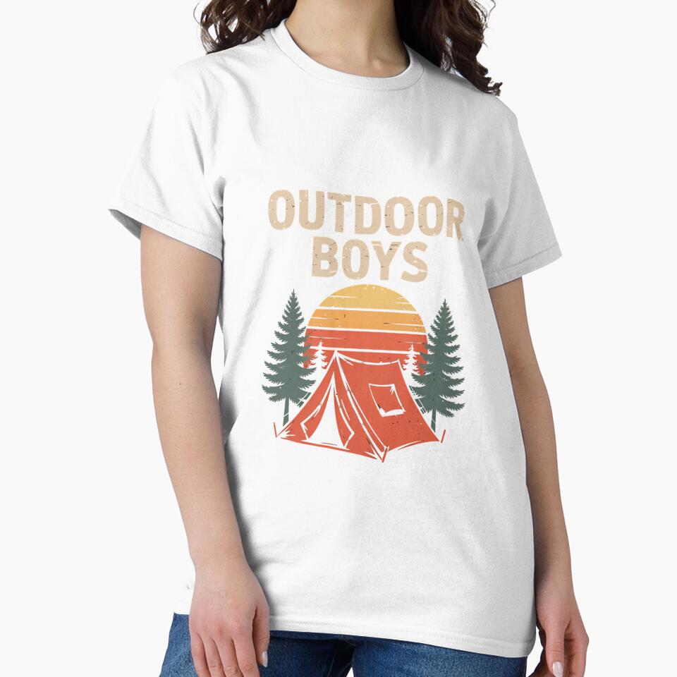 Outdoor Hiker Hiking Trekking Fun by unlehorbuson