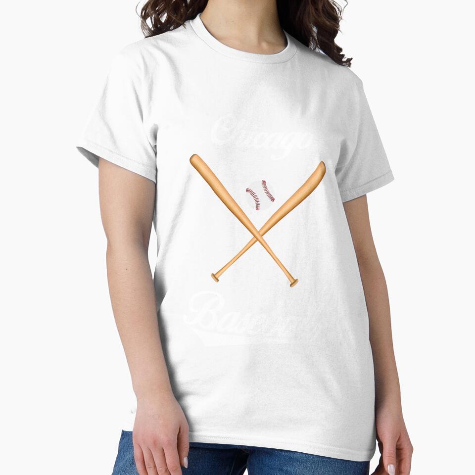 Chicago Baseball T-Shirt for Men and Women by AllStarMerch