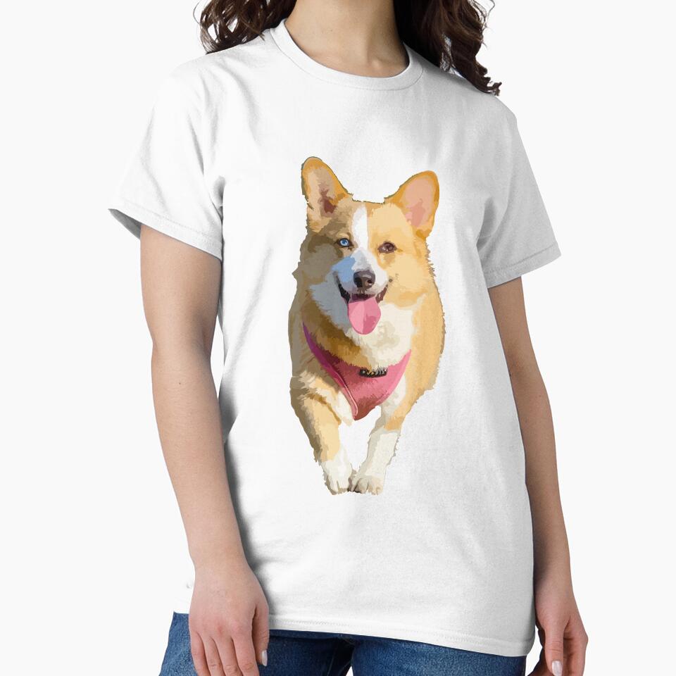 Dog with Scarf T-Shirt for Men and Women by AllStarMerch