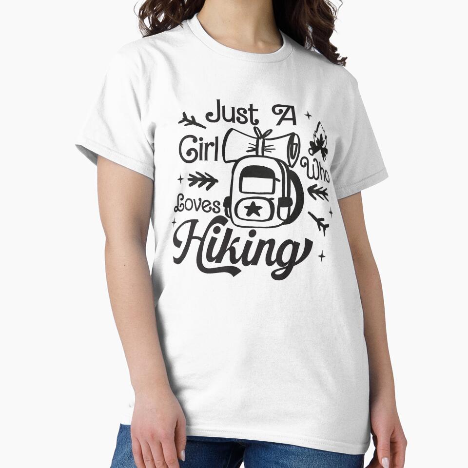 Just A Girl Who Loves Hiking by hautehub